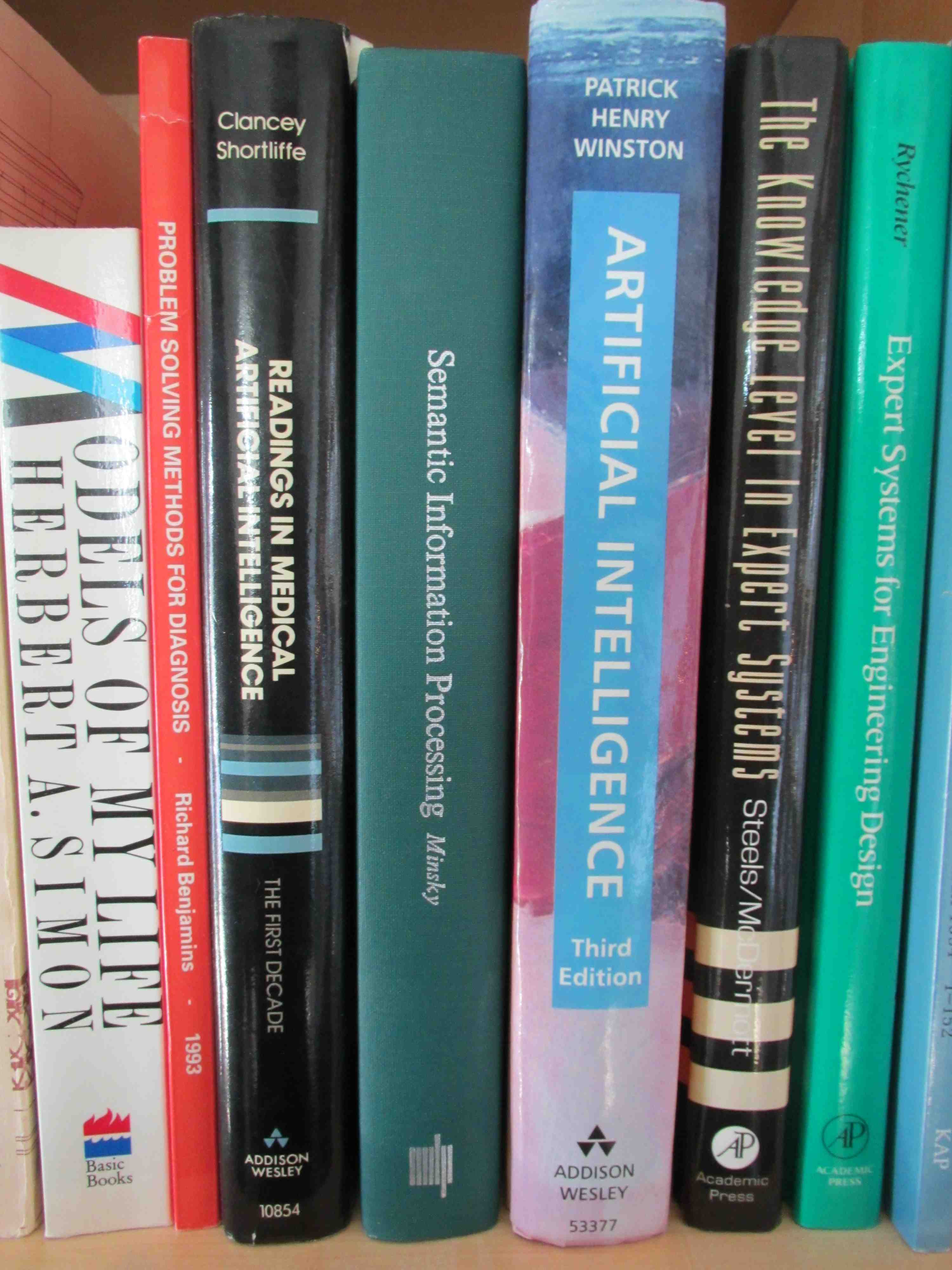 Semantic Information Processing on my bookshelf
