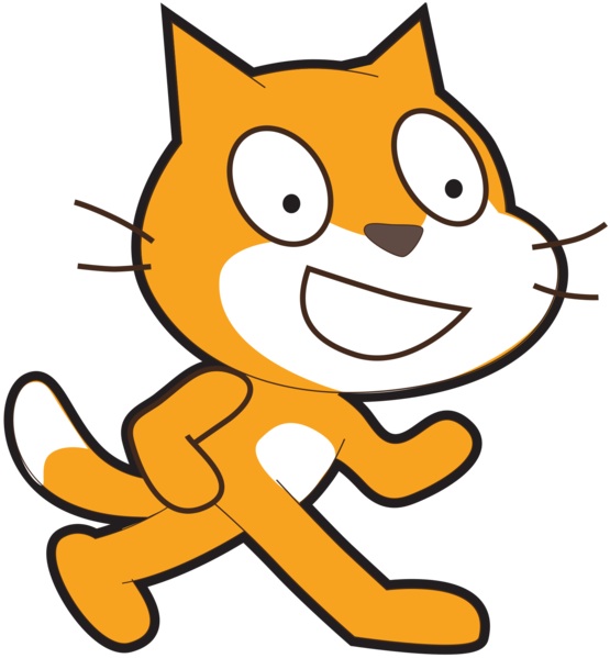 the Scratch logo cat