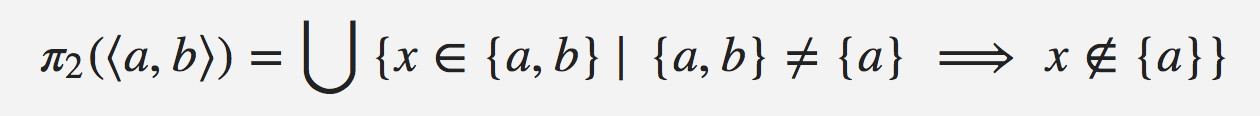 an expression for the second() function simplified to a logical statement