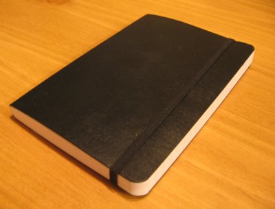 a lab notebook