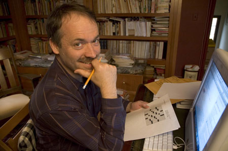 the puzzle master, Will Shortz