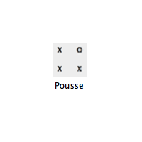 the Pousse icon on my desktop