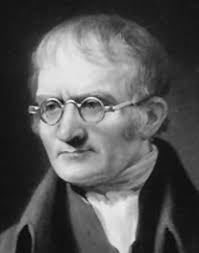 John Dalton, who introduced the atomic theory of matter