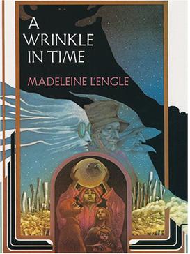the front cover of the book A Wrinkle in Time, by Madelein L'Engle.